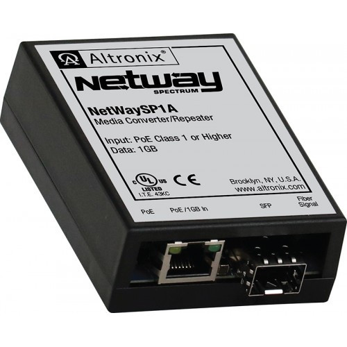 Altronix NETWAYSP1A Ether over Fiber Media Converter