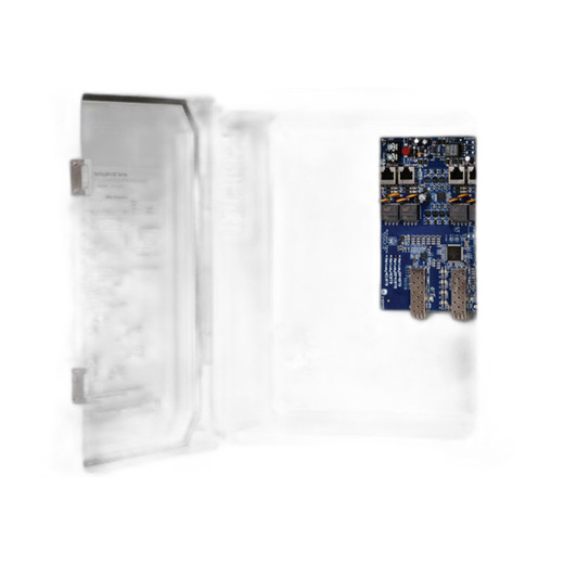 Altronix NETWAYSP41BTB 4-Port Fiber Media Converter