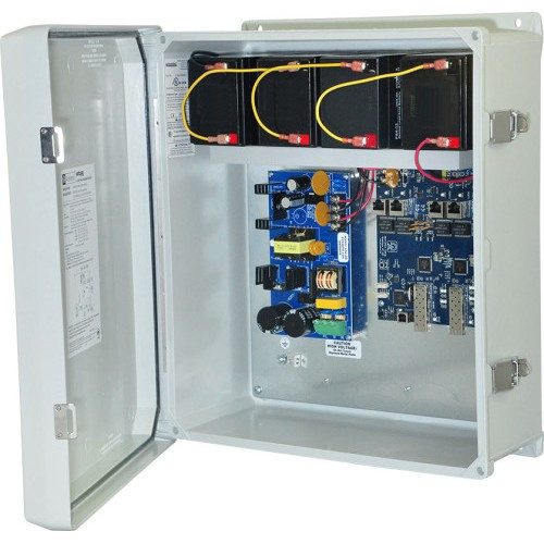 Altronix NETWAYSP4WPX 4-Port PoE+ Fiber Switch