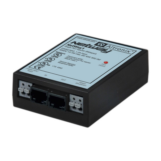 Altronix NETWAYSP8C3W5 8-Port PoE+ Fiber Switch