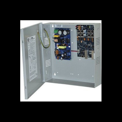 Altronix NETWAYSP8X 8-Port PoE Switch with Fiber SFP