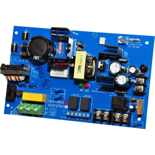 Altronix OLS120D2 Dual-Output 12VDC/24VDC Power Supply with Battery Backup