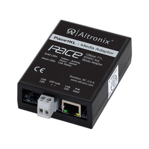 Altronix PACE1KL 10Base-T1L PoE Media Adapter (view 2)