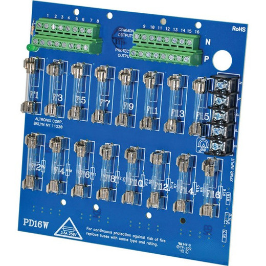 Altronix PD16W 16-Output Power Distribution Module