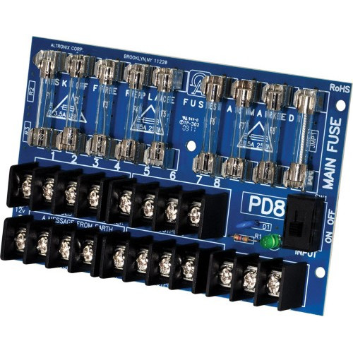 Altronix PD8 8-Output Power Distribution Module