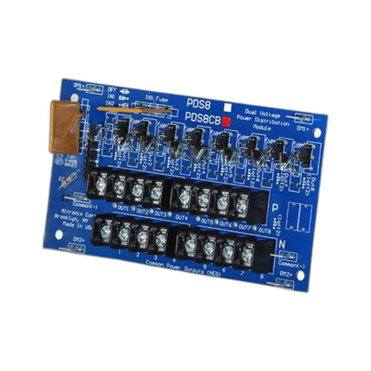 Altronix PDS8CB 8-Output PoE Distribution Module
