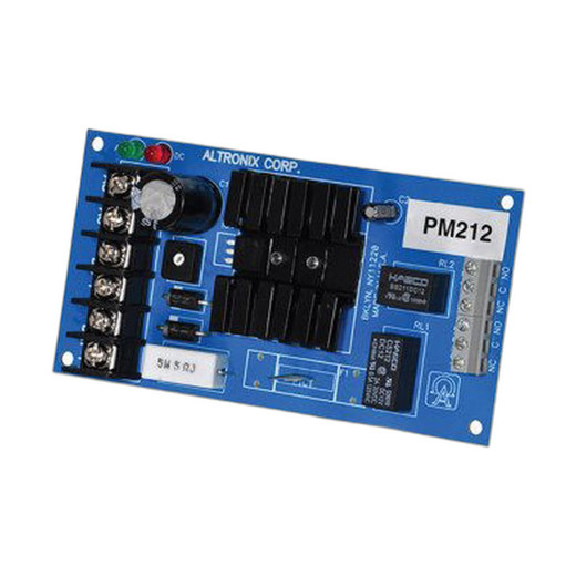 Altronix PM212 Altronix PM212 Linear Power Supply/Charger -12VDC