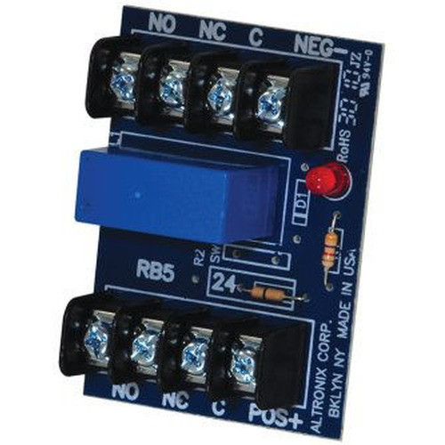 Altronix RB524 24VDC DPDT Relay Module 5A