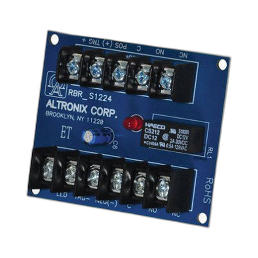 Altronix RBR1224 DPDT Toggle/Ratchet Relay Module