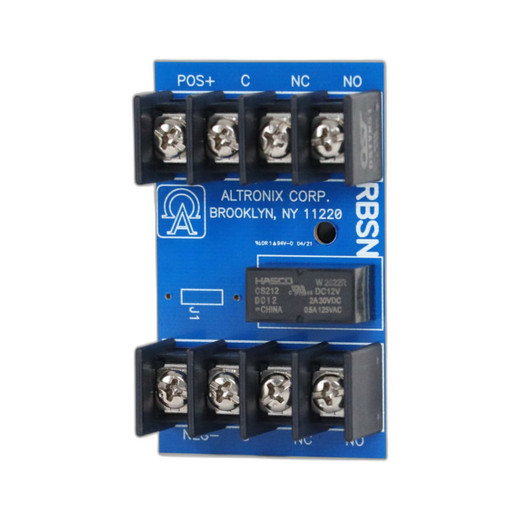 Altronix RBSN DPDT Relay Module 12/24VDC