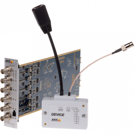 Axis T8648 PoE+ Over Coax Blade Media Converter, 01490-001
