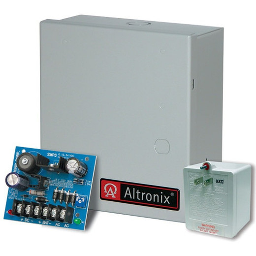 Altronix SMP3ET Selectable Output Power Supply with Battery Backup