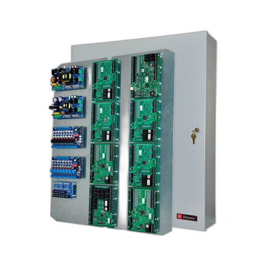 TROVE3M3 access enclosure front view showing status indicators and control interface
