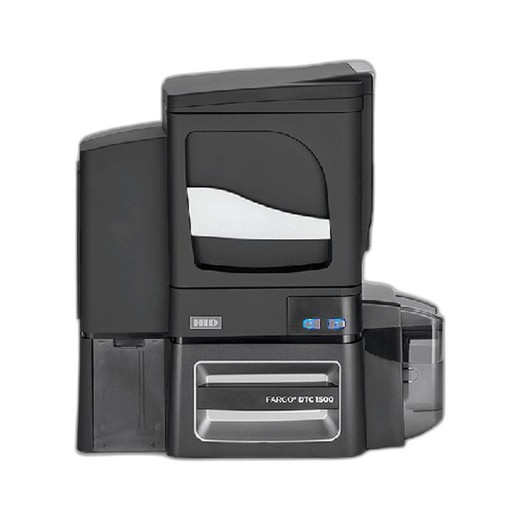 HID 051445 Fargo DTC1500 Dual Lamination Card Printer - image 2