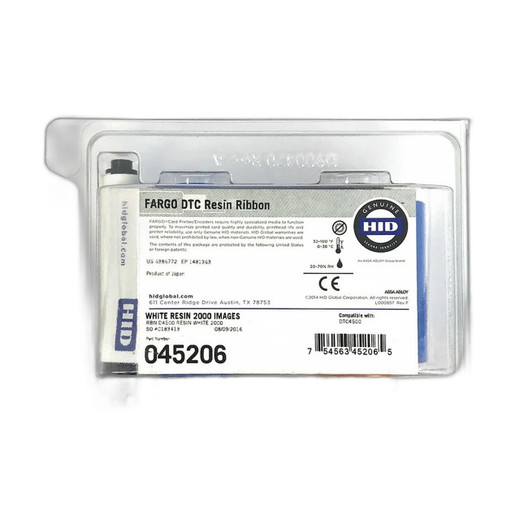 HID 45206 DTC4500e White Ribbon