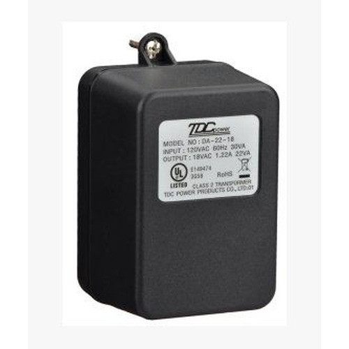 Bosch CX4010 Transformer Plug-in 18V 22VA - for Use in North America. 110 VAC Primary Voltage