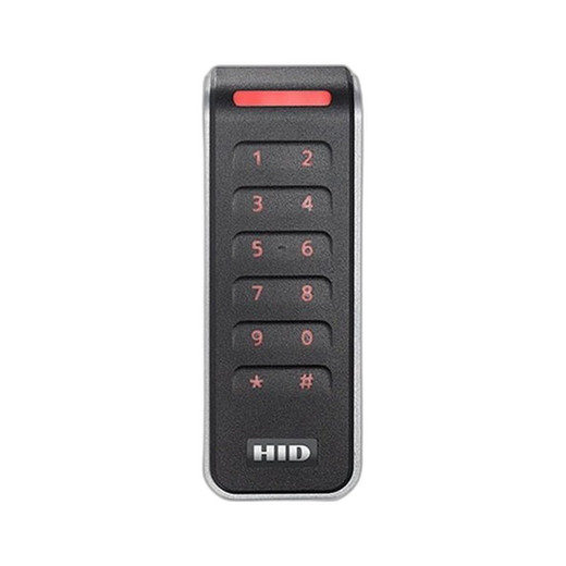 HID 20NKS1-00-00000P Signo 20 Black Silver Reader - image 1