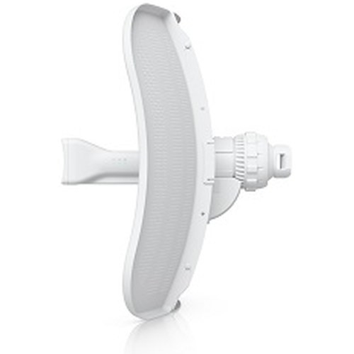 Ubiquiti LBE-M5-23-US 5 GHz wireless bridge specifications label and ports