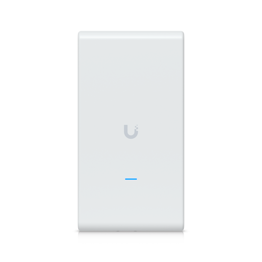 U6-MESH-US WiFi 6 mesh system unit showing LED indicators and mounting bracket