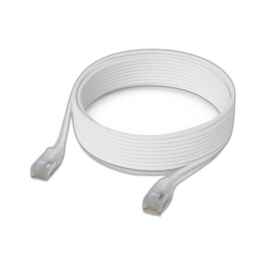 Ubiquiti UACC-CABLE-PATCH-EL-C6A-8M-W Ultra-thin braided patch