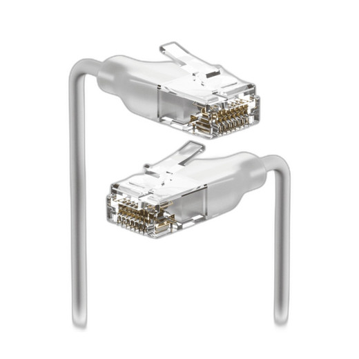 Ubiquiti UACC-CABLE-PATCH-EL-12M-W 12M Nano-Thin Patch Cable 2.5 GbE