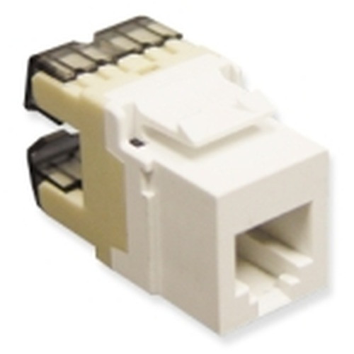 International Connectors and Cable Module Voice RJ-11 High Density White - IC1076F0WH