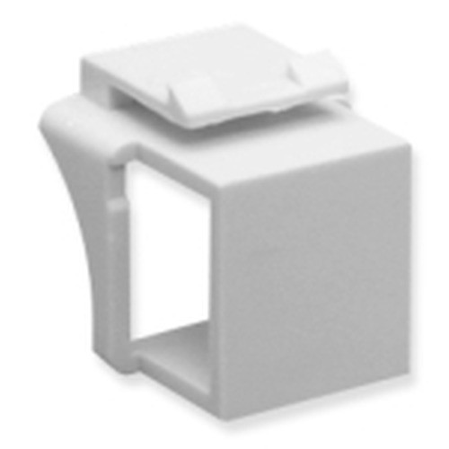 International Connectors and Cable Module Blank 10 PK White - IC107BN0WH