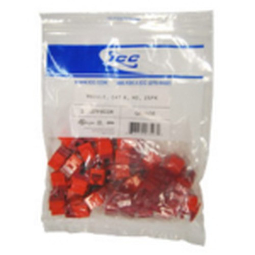 International Connectors and Cable Module CAT 6 HD 25 PK Orange - IC107F6COR