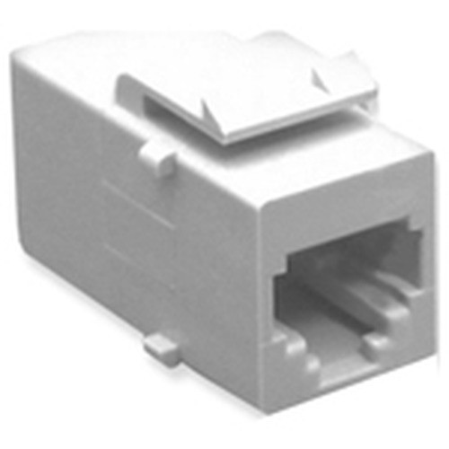 International Connectors and Cable Module Coupler RJ-11 Pin 1-1 White - IC107C6RWH