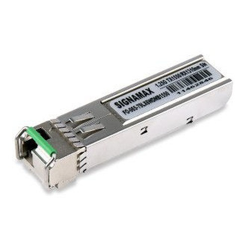 Signamax 1000BaseLX WDM SFP Tx 1550nm R x 1310nm SM LCsmplx 60km span - 065-79LX6WDMB1550