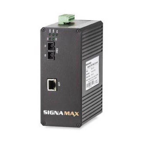 Signamax 10/100 to 100FX DIN-mt Ind HrdConv MM/SC - 065-1810ATB