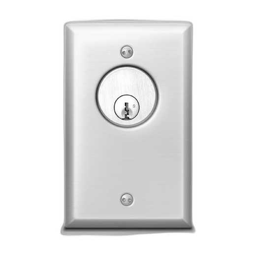 Sdc/Security Door Controls 705UL1R Key Switch DPDT Controller