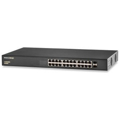 Signamax C-100 24 Port Gigabit PoE+ Switch - SC10010