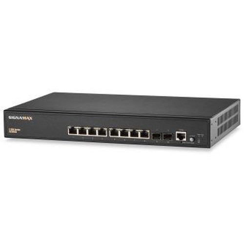 Signamax C-300 8 Port Gigabit PoE+ Managed Switchwith 2 SFP Ports - SC30050