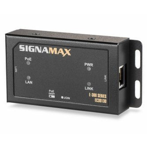 Signamax PoE up to 4000ft (1200m) over Cat6 cables. Provide up to 57W to the powered device. No AC power required. - EC30130