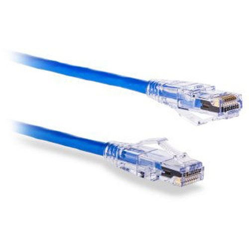 Signamax Cat 6 U/UTP 28 AWG Blue Snag-Proof Boot 3 FT. - C6C-128BU-3FB