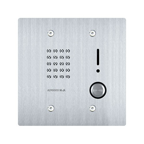 Aiphone NI-JA 2-Gang Stainless Steel Audio Door Station