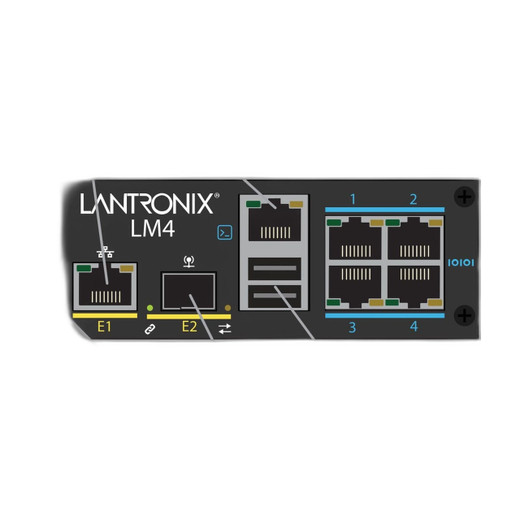 Lantronix LM4-4S-NA 4-Port Serial Console Server