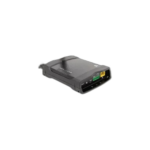 Lantronix NTC-227-01-01 media converter rear panel connections and mounting options