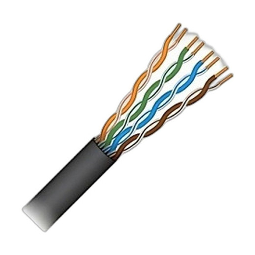 Paige Electric 710648BK2 Cat 6 CMR Cable 250' Reel