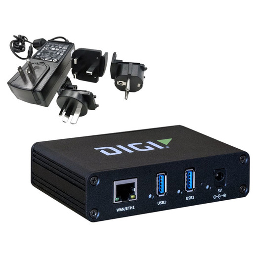 Digi International AW02-G300 AnywhereUSB 2 Plus Remote USB Hub