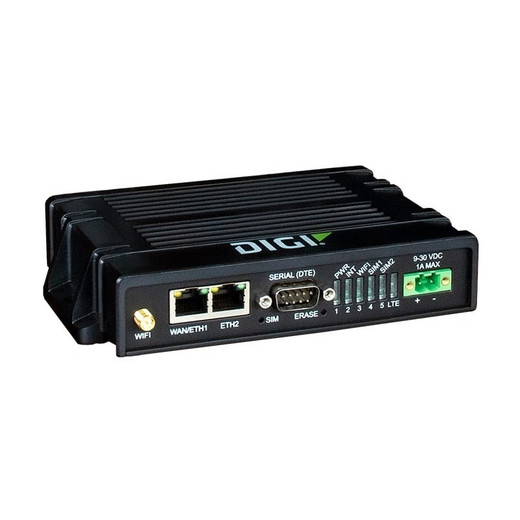Digi International IX20-W0G4-G 2-Port 10/100 DIN Rail Switch