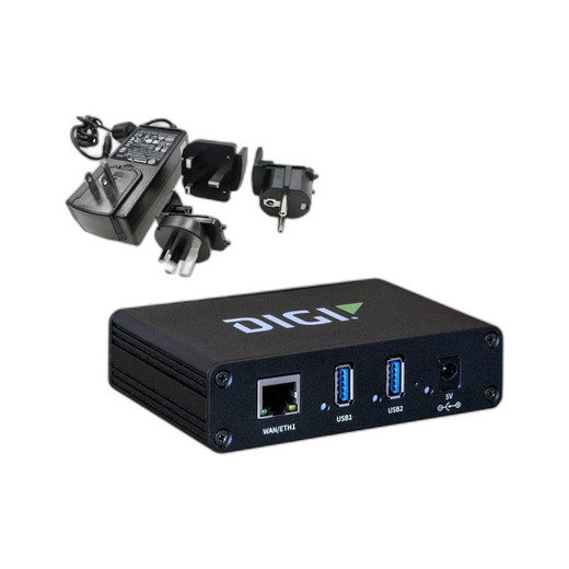 Digi International AW02-G300-GLB 2-Port Managed USB Hub