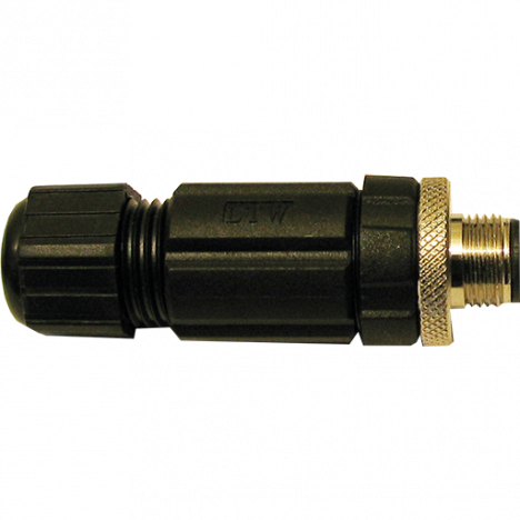 Axis Male M12 4P Connector (10 pcs), 5502-131