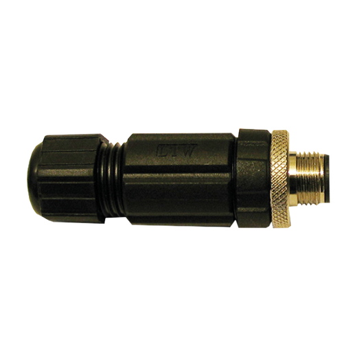 Axis Male M12 4P Connector 10 pcs, 5502-131