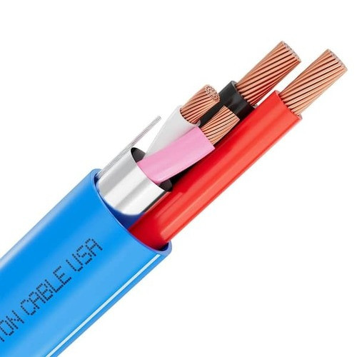 Code Blue CB6S00229 Safety Yellow-Red PoE Cable