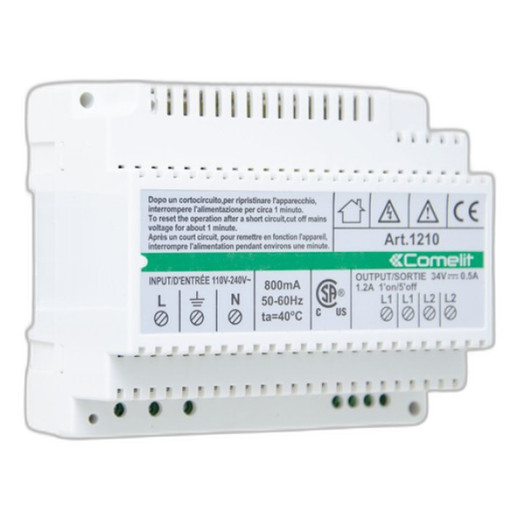 Comelit 1210 Mixer & Power Supply for Building Kit