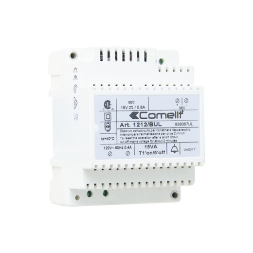 Comelit 1212BUL 20Vdc Transformer