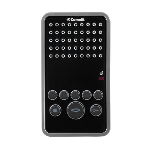 Comelit 6203B VIP Easycom Door-Entry Phone Black