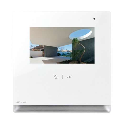 Comelit 6602W VIP Icona Hands-Free Monitor Surface
